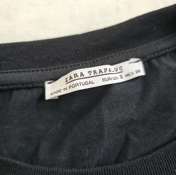 Zara Trafaluc Sequin Bang Tshirt - Picture 3 of 4